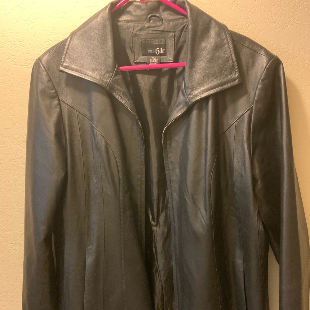 Leather Coat